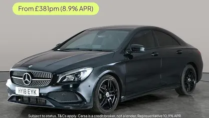 Black Used 2017 Mercedes CLA180 AMG line Sedan | £14,250 (Fair price)