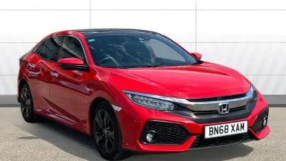 Usado Honda Civic Prestige 182 HP (133 kW) 2018 Vermelho Citadino