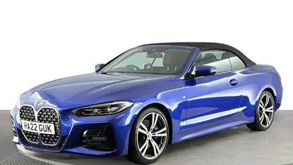 Blue Used 2022 BMW 430 Cabriolet M Sport Cabriolet | £29,920 (Good price)