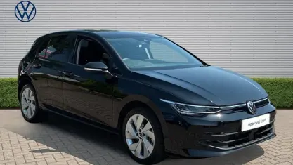 Used VW Golf VIII Match 204 HP (150 kW) 2025 Black Hatchback