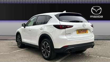Używany Mazda CX-5 Inclusive 165 KM (121 kW) 2021 Biały SUV