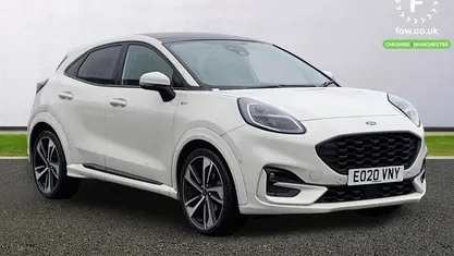 Used Ford Puma ST-Line X 155 HP (114 kW) 2020 White SUV