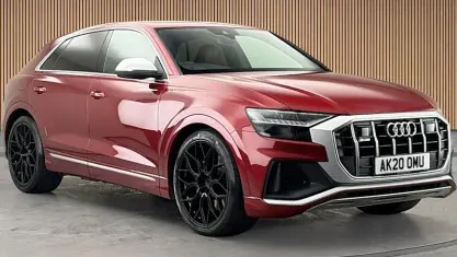 Used Audi SQ8 Sport 435 HP (319 kW) 2020 Matador red SUV