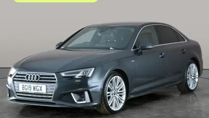 Używany Audi A4 S-Line 190 KM (139 kW) 2019 Szary Sedan/Limuzyna
