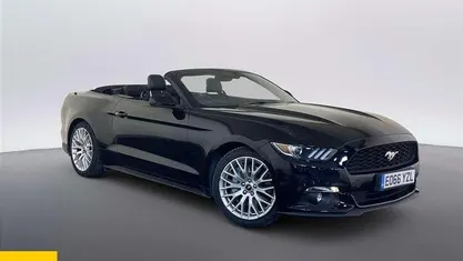 Used Ford Mustang Convertible 317 HP (233 kW) 2016 Black Cabriolet