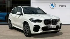White Used 2022 BMW X5 M Sport SUV | £46,995 (Fair price)