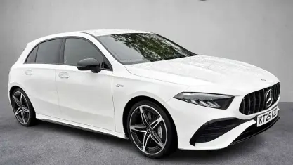 Used Mercedes A35 AMG Premium 306 HP (225 kW) 2025 White Hatchback