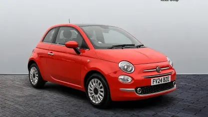 Used Fiat 500 69 HP (50 kW) 2024 Orange Hatchback