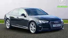 Black Used 2018 Audi A4 S-Line Sedan | £16,699 (Fair price)