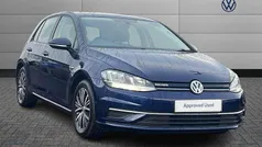 Blue Used 2018 VW Golf VII SE Hatchback | £14,350 (Fair price)