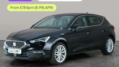 Used Seat Leon XCELLENCE 131 HP (96 kW) 2022 Black Hatchback