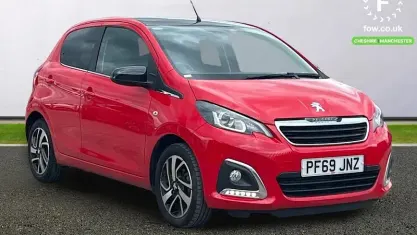 Used Peugeot 108 Allure 72 HP (52 kW) 2020 Red Hatchback