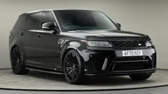 Santorini black Used 2019 Land Rover Range Rover Sport SVR SUV | £46,500 (Fair price)
