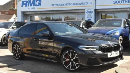 Used BMW 530 M Sport 286 HP (210 kW) 2021 Black Sedan