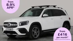 White Used 2021 Mercedes GLB200 AMG line SUV | £24,540 (Fair price)