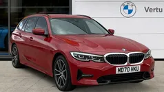 Red Used 2021 BMW 320 Sport Line Estate | £26,195 (Fair price)