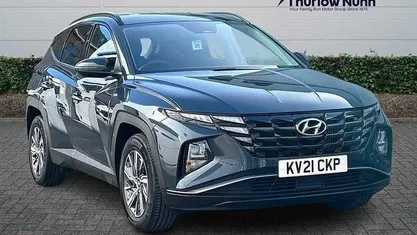 Used Hyundai Tucson SE 150 HP (110 kW) 2021 Blue SUV