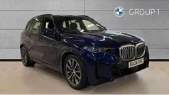 Blue Used 2024 BMW X5 M Sport SUV | £62,450 (Good price)
