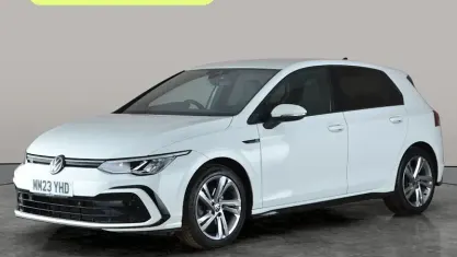 Used VW Golf VIII R-line 150 HP (110 kW) 2023 White Hatchback