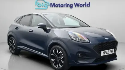 Used Ford Puma ST-Line X 125 HP (91 kW) 2022 Blue SUV