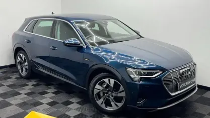 Used Audi e-tron Design 300 kW (408 HP) 2020 Blue SUV