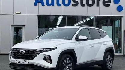 Used Hyundai Tucson SE 150 HP (110 kW) 2021 White SUV