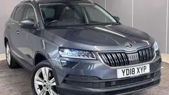 Grey Used 2018 Skoda Karoq SE L SUV | £14,295 (Fair price)