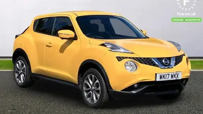 Begagnad Nissan Juke Tekna 117 HK (86 kW) 2017 Gul SUV