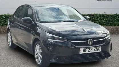 Used Vauxhall Corsa Design Edition 75 HP (55 kW) 2023 Black Hatchback