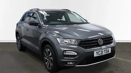 Grey Used 2021 VW T-Roc Active SUV | £16,699 (Fair price)