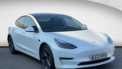Used Tesla Model 3 Long Range AWD 366 kW (498 HP) 2022 White Sedan