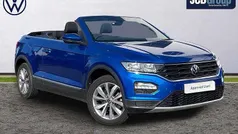 Blue Used 2021 VW T-Roc Cabriolet Design Cabriolet | £21,895 (Fair price)