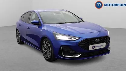 Used Ford Focus ST-Line 120 HP (88 kW) 2022 Blue Hatchback