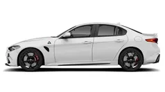Red Used 2022 Alfa Romeo Giulia Quadrifoglio Sedan | £46,245 (Fair price)