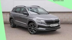 Graphite grey metallic Used 2023 Skoda Karoq SportLine SUV | £27,295 (Fair price)