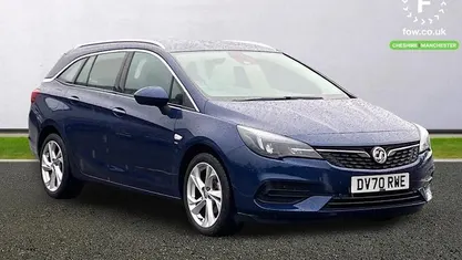Blue Used 2020 Vauxhall Astra Design Edition Estate | £12,399 (Fair price)
