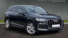 Black Used 2021 Audi Q7 S-Line SUV | £37,059 (Fair price)