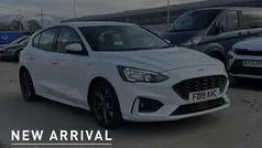 White Used 2019 Ford Focus ST-Line Hatchback | £9,650 (Fair price)