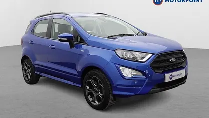 Used Ford Ecosport ST-Line 125 HP (91 kW) 2021 Blue SUV