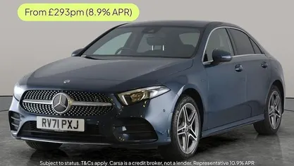 Blue Used 2021 Mercedes A250 Executive Sedan | £19,536 (Fair price)