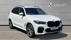 White Used 2021 BMW X5 M Sport SUV | £39,295 (Fair price)
