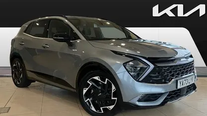 Used Kia Sportage GT-Line 150 HP (110 kW) 2023 Silver SUV