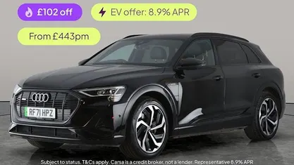 Black Used 2022 Audi e-tron Black Edition SUV | £25,742 (Fair price)