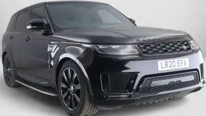 Used Land Rover Range Rover Sport 400 HP (294 kW) 2020 Black SUV