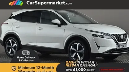 White Used 2022 Nissan Qashqai N-Connecta SUV | £14,497 (Fair price)
