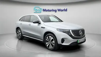 Used Mercedes EQC400 300 kW (408 HP) 2022 Silver SUV