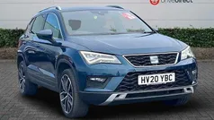 Blue Used 2020 Seat Ateca XCELLENCE Lux SUV | £18,261 (Fair price)