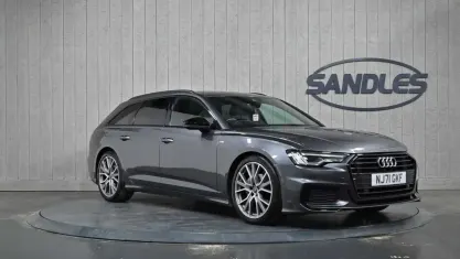 Used Audi A6 Black Edition 204 HP (150 kW) 2021 Grey Estate