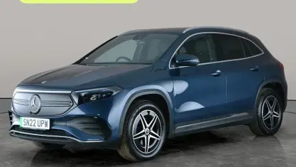 Used Mercedes EQA250 AMG line 139 kW (190 HP) 2022 Blue SUV