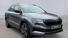 Graphite grey Used 2024 Skoda Karoq SportLine SUV | £27,651 (Fair price)